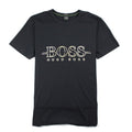 Hugo Boss Metallic Logo T-Shirt Black Gold