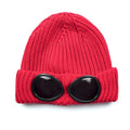 CP Company Goggle Winter Beanie Red