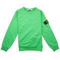 Stone Island Junior Crewneck Sweatshirt Green