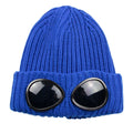 CP Company Undersixteen Goggle Winter Beanie Electric Blue