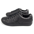 Armani Jeans Leather Low Shoe Black