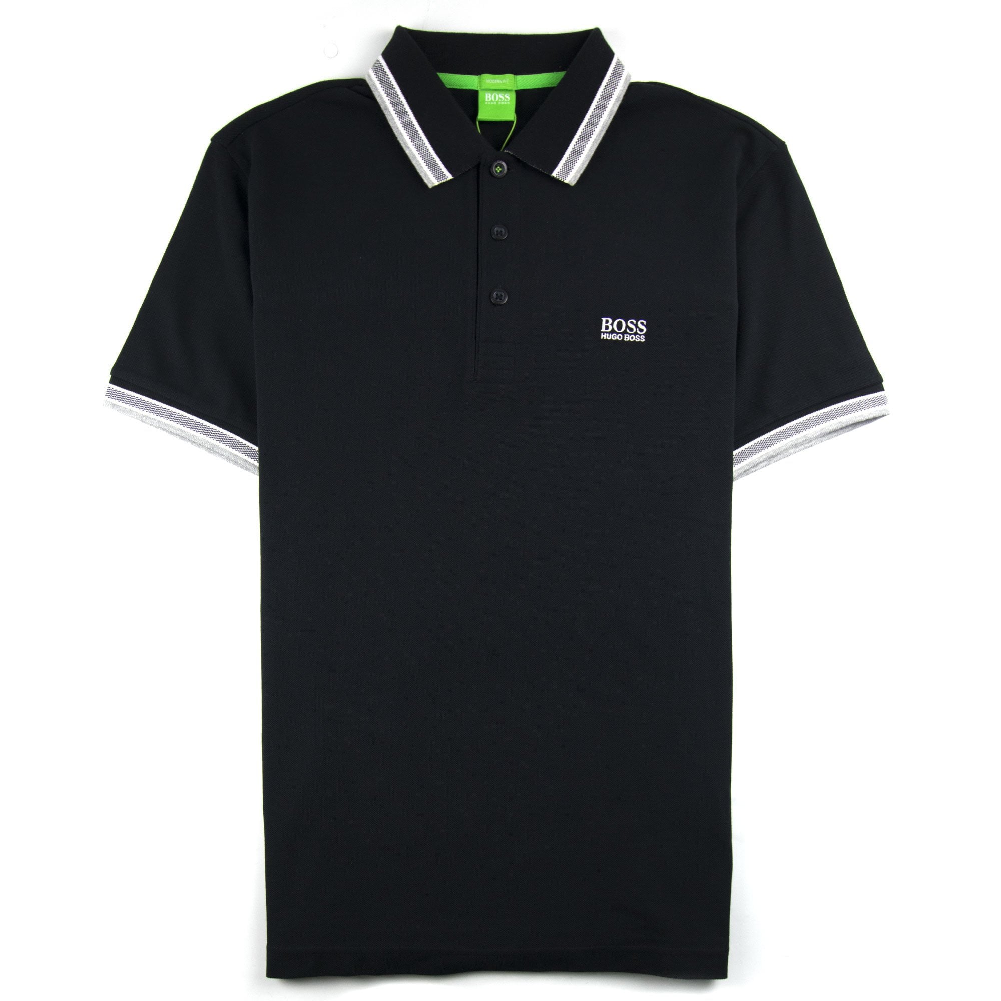 Hugo Boss Paddy Short Sleeve Polo Shirt Black