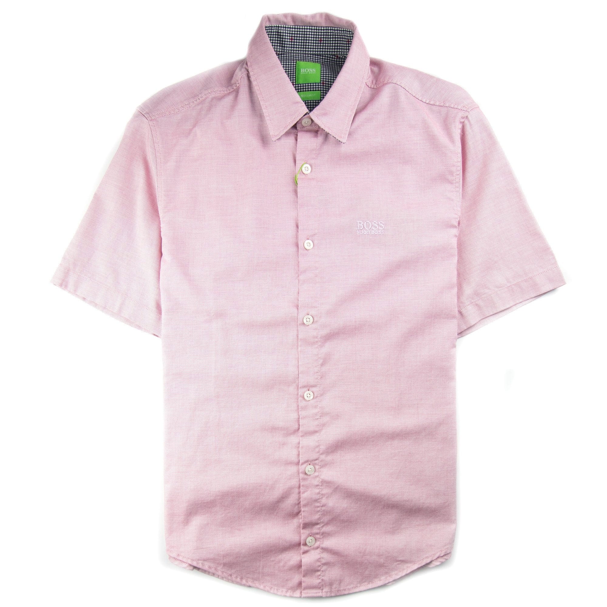 Hugo Boss C-Busterino Short Sleeve Shirt Pink