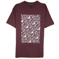 Armani Jeans Square Logo T-shirt Rosso Sangue 0347