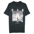 Armani Jeans City Logo Paris T-shirt Verde Scuro 0537