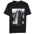 Armani Jeans City Logo New York T-shirt Nero 0999