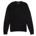 Armani Jeans Embossed Logo Lightweight Sweatshirt Nero