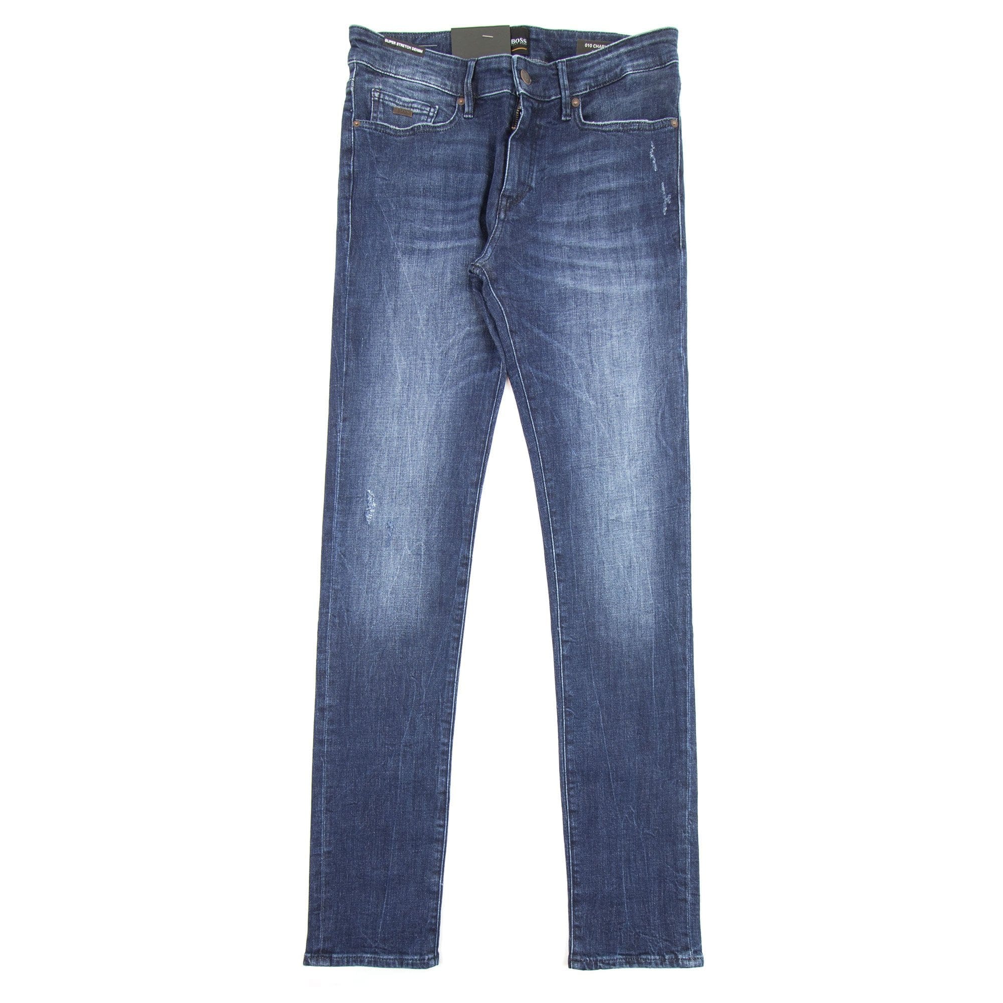 Hugo Boss Charleston Bc Bike Super Stretch Denim Jeans Denim