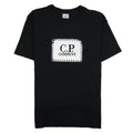 CP Company Patch Logo T-shirt Black 999