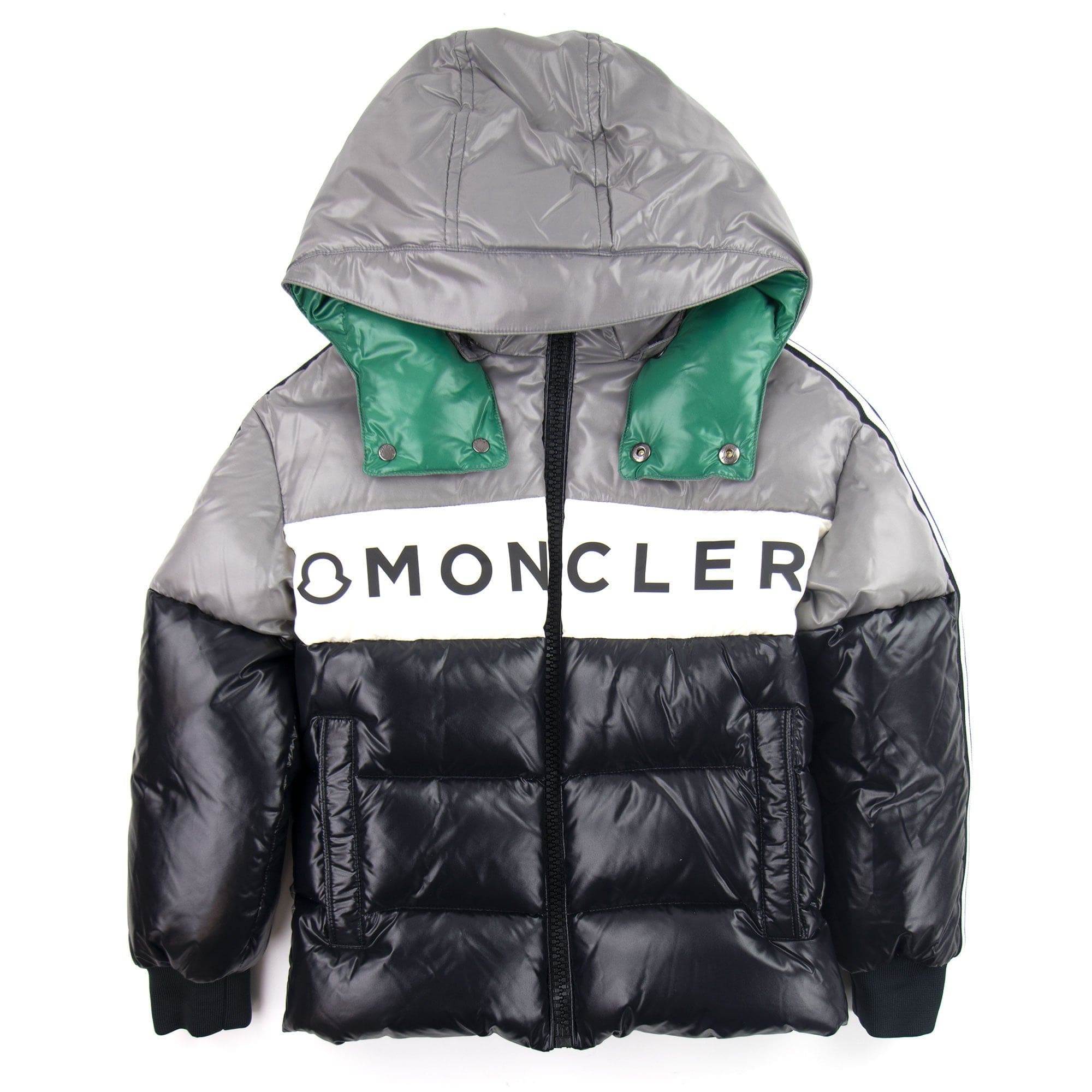 Moncler Junior Fabrege Giubbotto Down Jacket Black 906