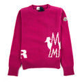 Moncler Junior Maglia Tricot Giroco Knitted Sweatshirt Pink 530