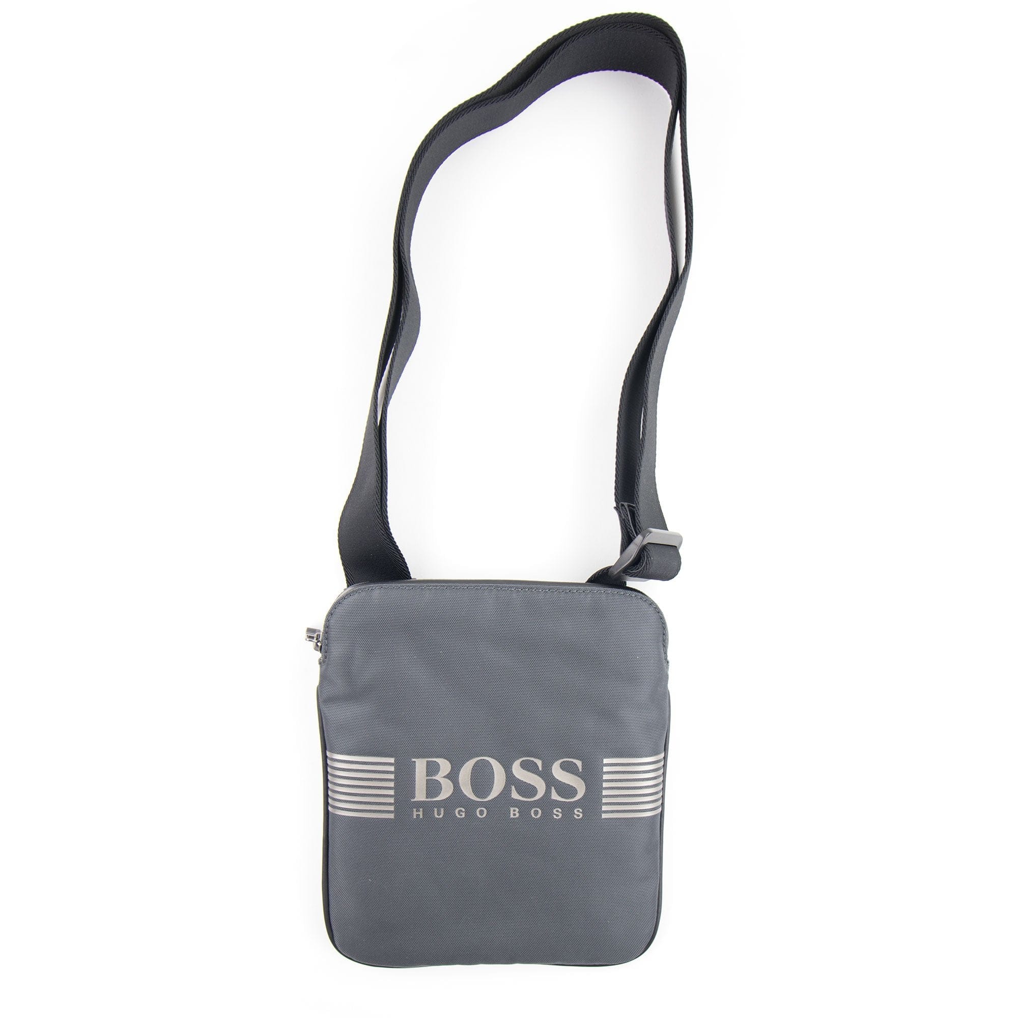 Hugo Boss Pixel Envelope Bag Dark Grey