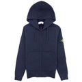 Stone Island 60220 Zip Up Hoodie Navy V0020