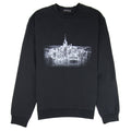 Emporio Armani 'New York' City Scape Knitted Sweatshirt Black