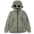 Cp Company Undersixteen Shell Goggle Hood Jacket Dusty Olive 661