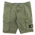 Stone Island L07WA 'OLD' Dye Treatment Bermuda Shorts Military V0158