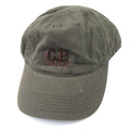 Cp Company Goggle Cap With Embroidered Logo Khaki
