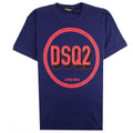 Dsquared2 DSQ2 Circle T-shirt Blue 524