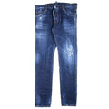 Dsquared2 Yellow Spots Broken Cool Guy Jeans Blue