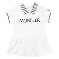 Moncler Junior Logo Skirt All In One White