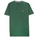 Hugo Boss Crew-neck T-shirt In Single-jersey Cotton Green