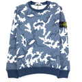 Stone Island Junior Camouflage Printed Sweatshirt Navy Blue V0020