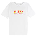 Hugo Boss Kids Multi Chest Logo T Shirt White