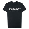Dsquared2 Kids Dsquared Interrupted Tshirt Black