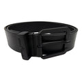 Stone Island Junior Logo Leather Belt Black V0029