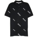 Hugo Boss Phillipson 76 Print Polo Black