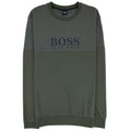 Hugo Boss Tracksuit Sweatshirt Front Logo Dark Green