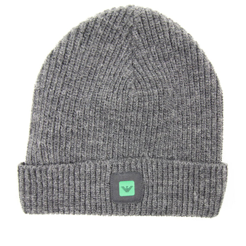 Armani Junior Eagle Logo Hat Dark Grey SA30