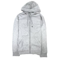 Hugo Boss Saggy Zip Up Hoodied Sweatshirt Grey 059 SA30