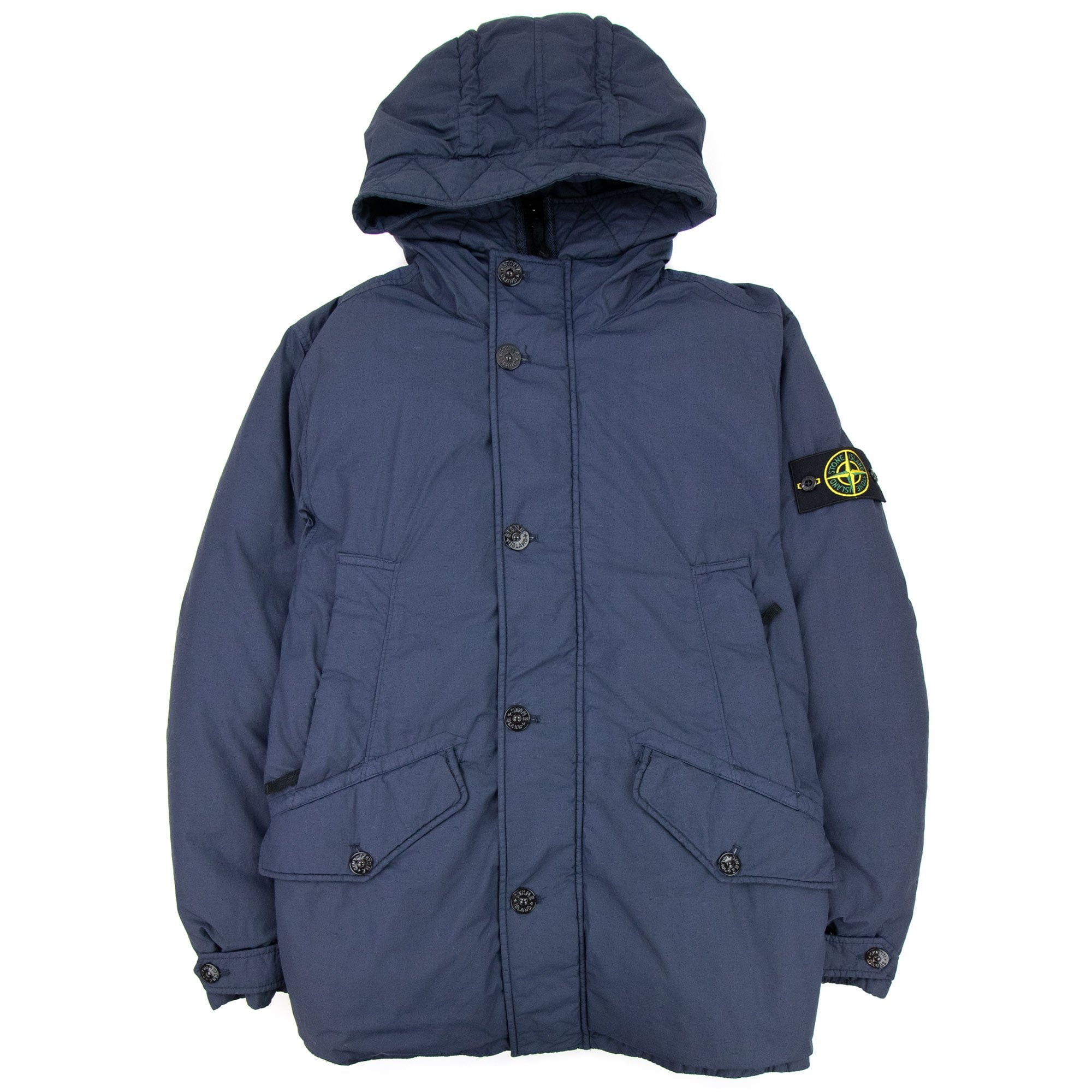 Stone Island 42732 Naslan Light Watro Down Jacket Blue V0028