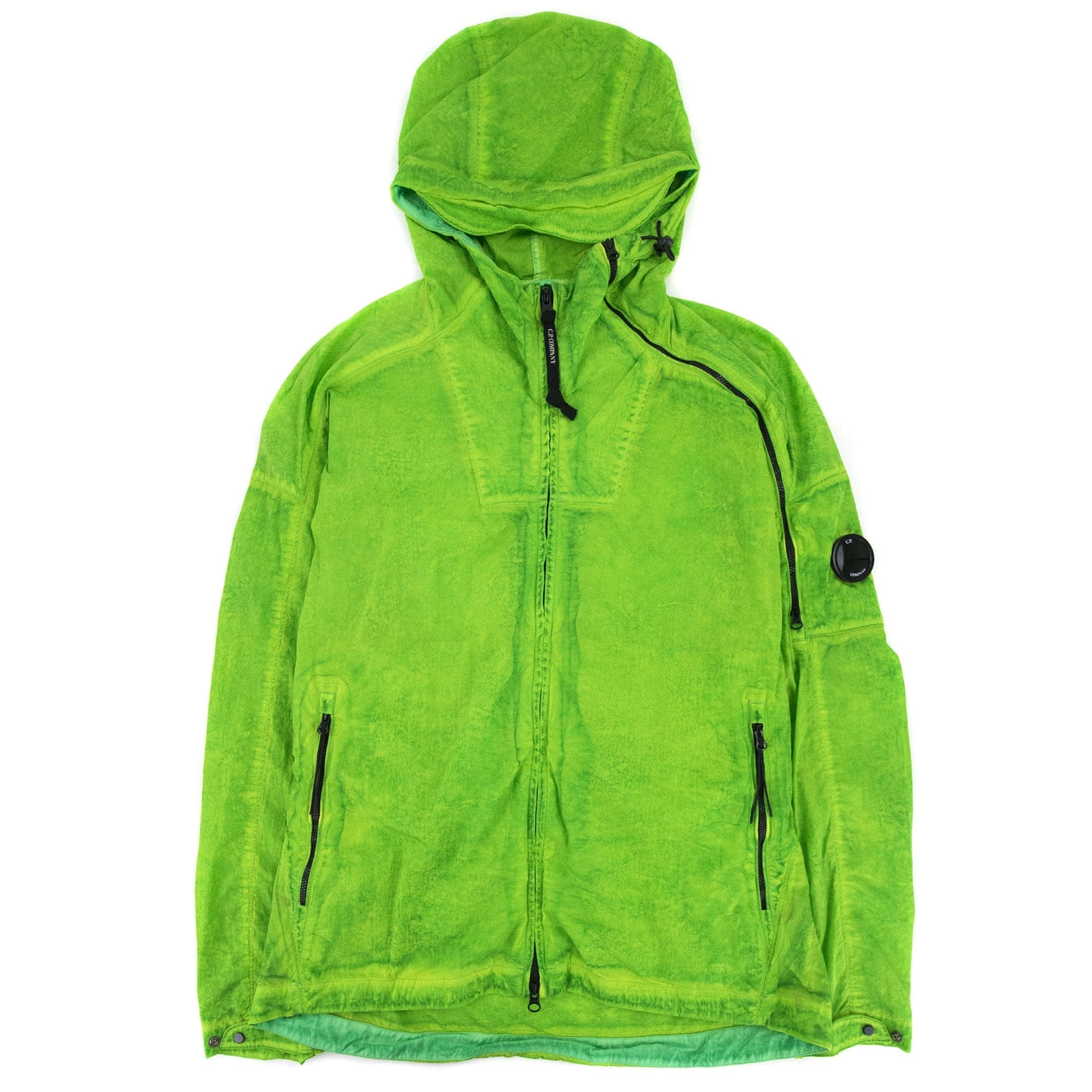 Cp Company Chrome Re-colour Jacket Lime Green