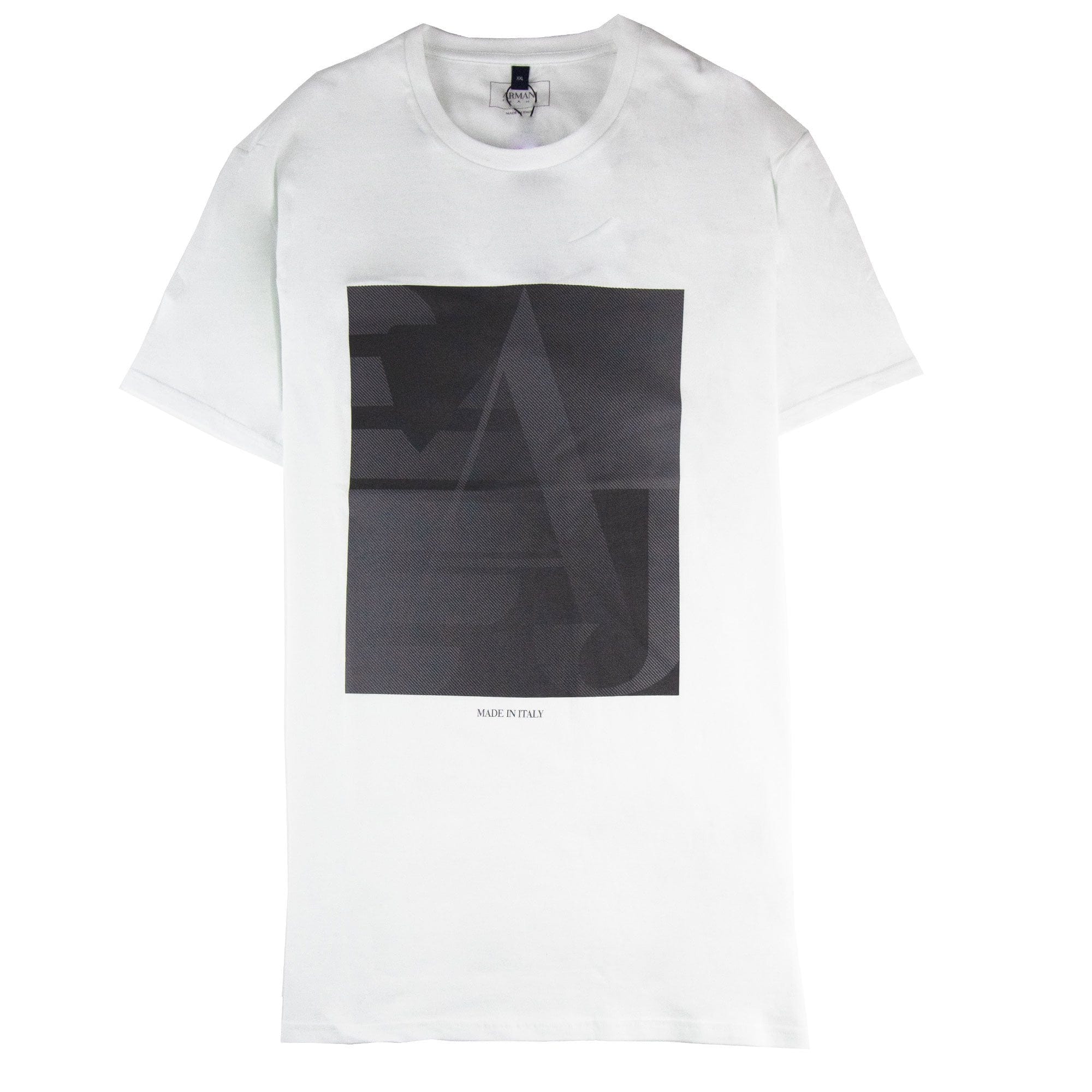 Armani Jeans Collezioni Logo T Shirt White