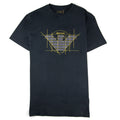 Armani Jeans Printed Logo T Shirt Blue Notte