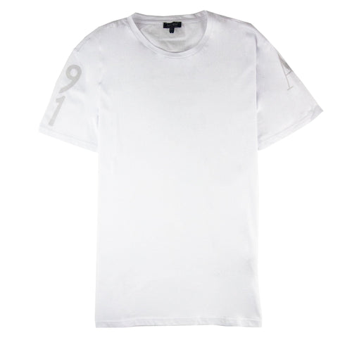 Armani Jeans Back Eagle Logo T Shirt White