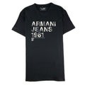 Armani Jeans 1981 Logo Crewneck T Shirt Black