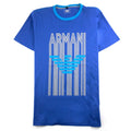 Armani Junior Eagle Logo S/s T Shirt Bluette