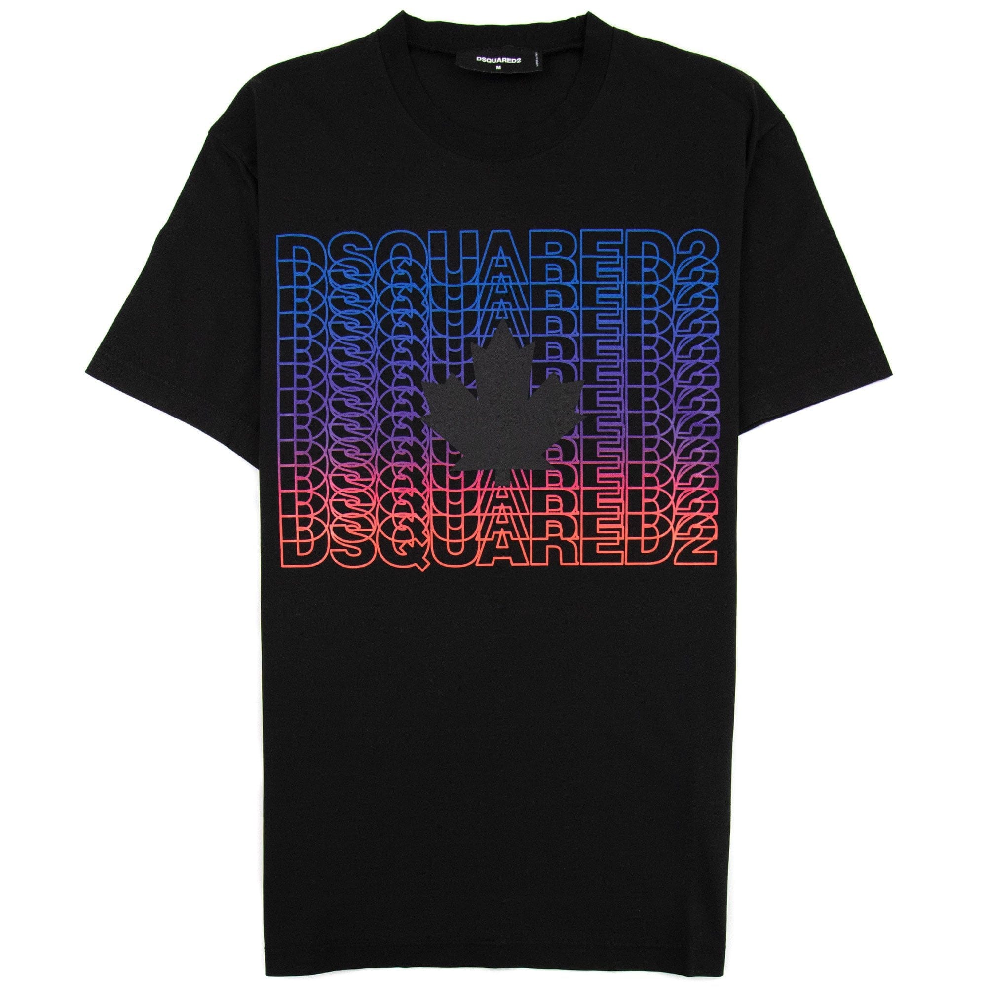 Dsquared2 Multi Logo T Shirt Black 900