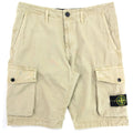 Stone Island Utility Pocket Cargo Bermuda Shorts Beige V0195