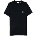 Burberry Monogram Motif Cotton T-shirt Black
