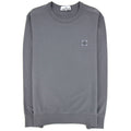 Stone Island Logo Patch Sweatshirt Charcoal V0063