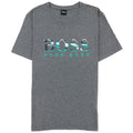 Hugo Boss Tee 3 Logo Tshirt Dark Grey
