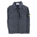 Stone Island Junior Nylon Metal Shirt Navy V0020