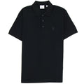 Burberry Monogram Motif Cotton Piqu? Polo Black