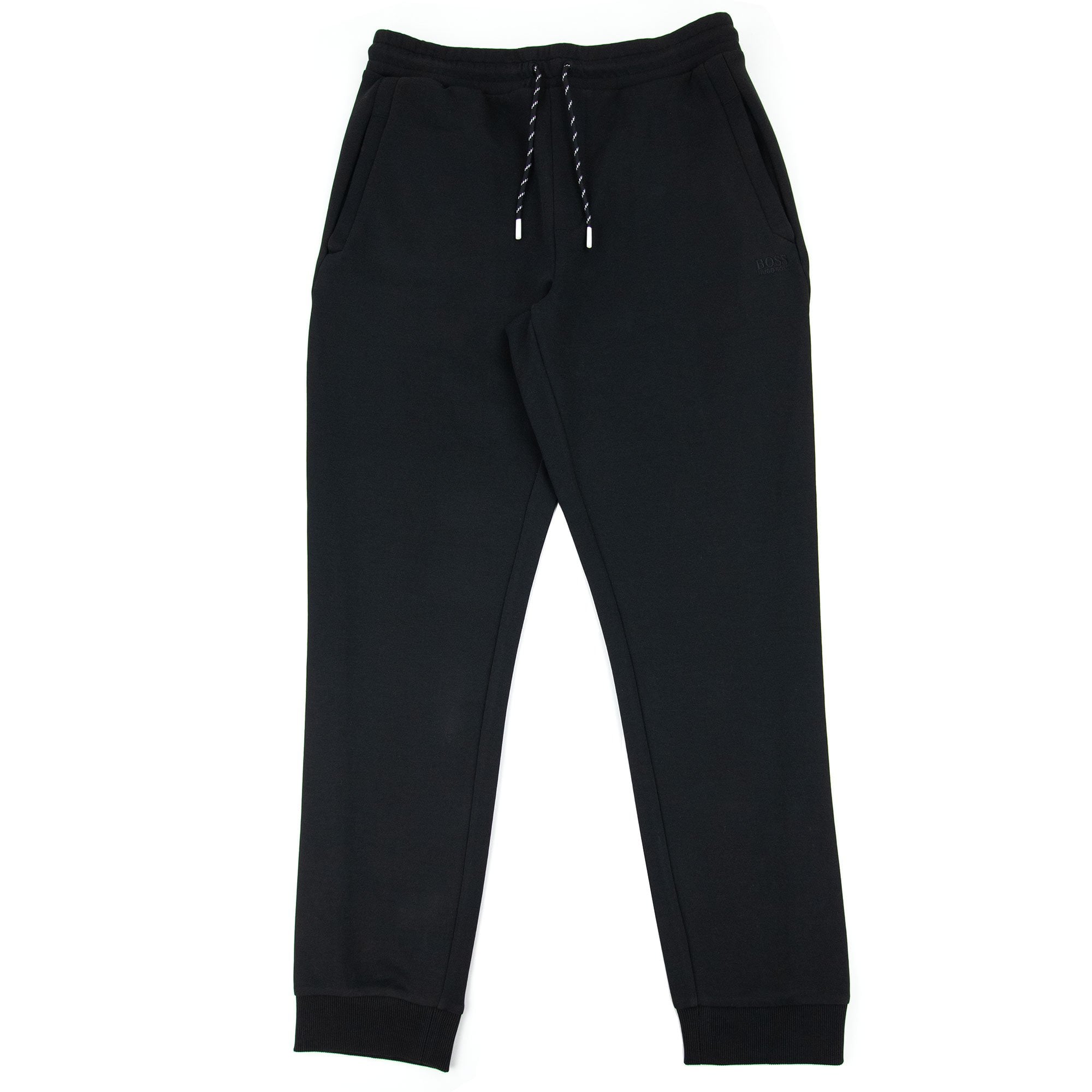 Hugo Boss Hadiko 1 Embroidered Logo Pants Black 001
