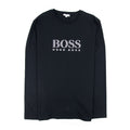 Hugo Boss Kids Logo Broken Logo T Shirt Black 09b
