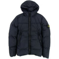 Stone Island 40123 Garment Dyed Crinkle Reps Ny Down Tc Jacket Navy V0020